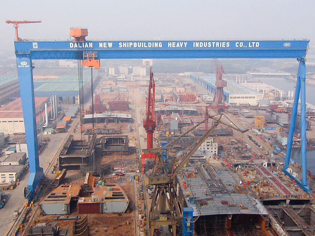 Китайская верфь начала строительство судов для перевозки сжиженного СО2
