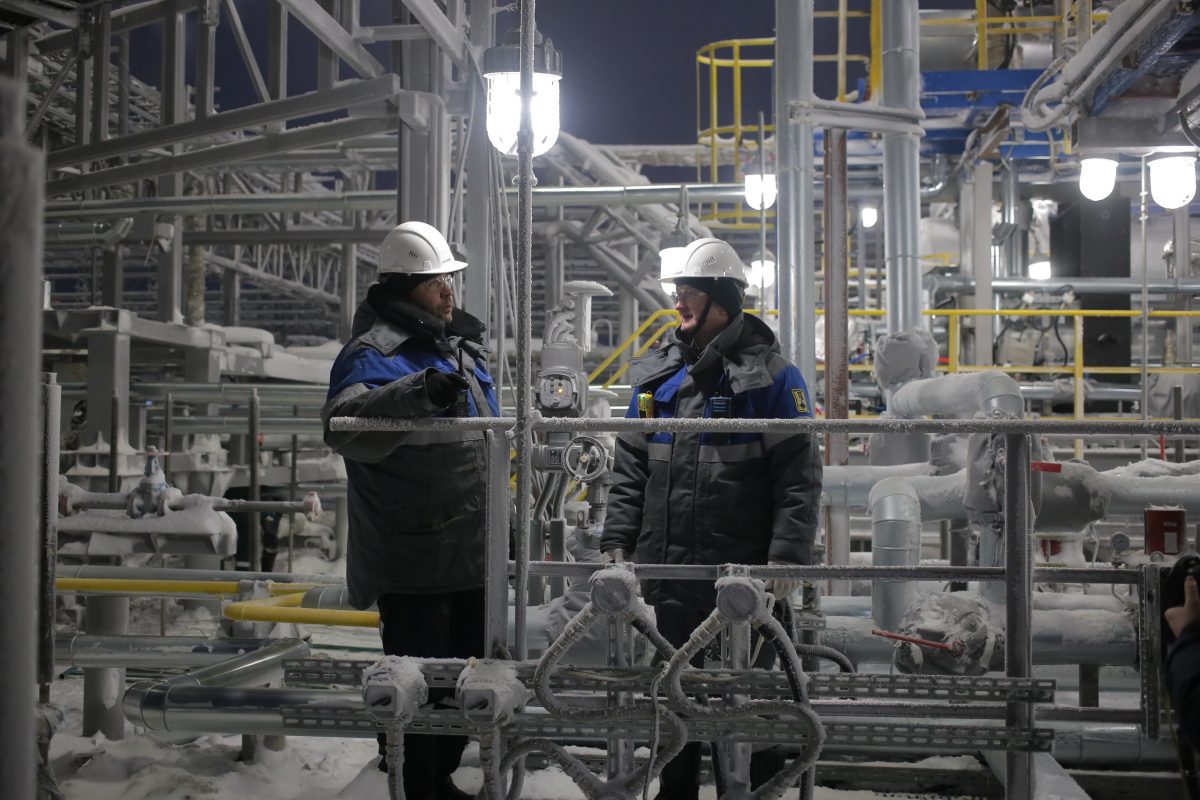 "Газпром" и "РусГазДобыча" запустили новое месторождение в Арктике