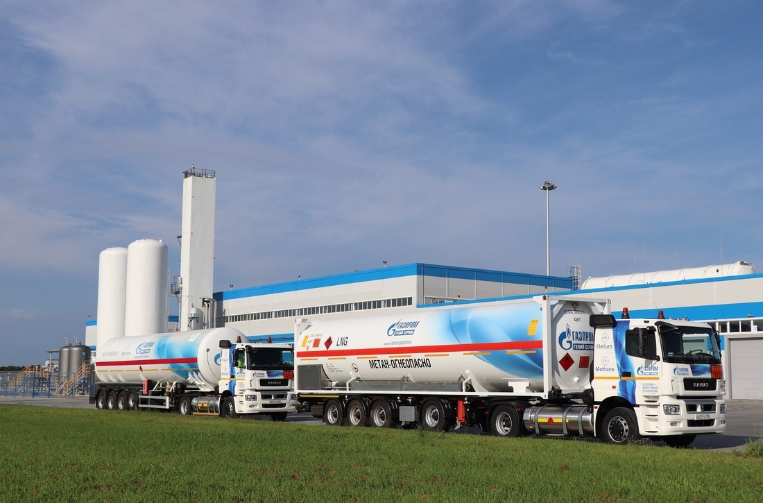 "Газпром" открыл сухопутный маршрут экспорта СПГ в Китай