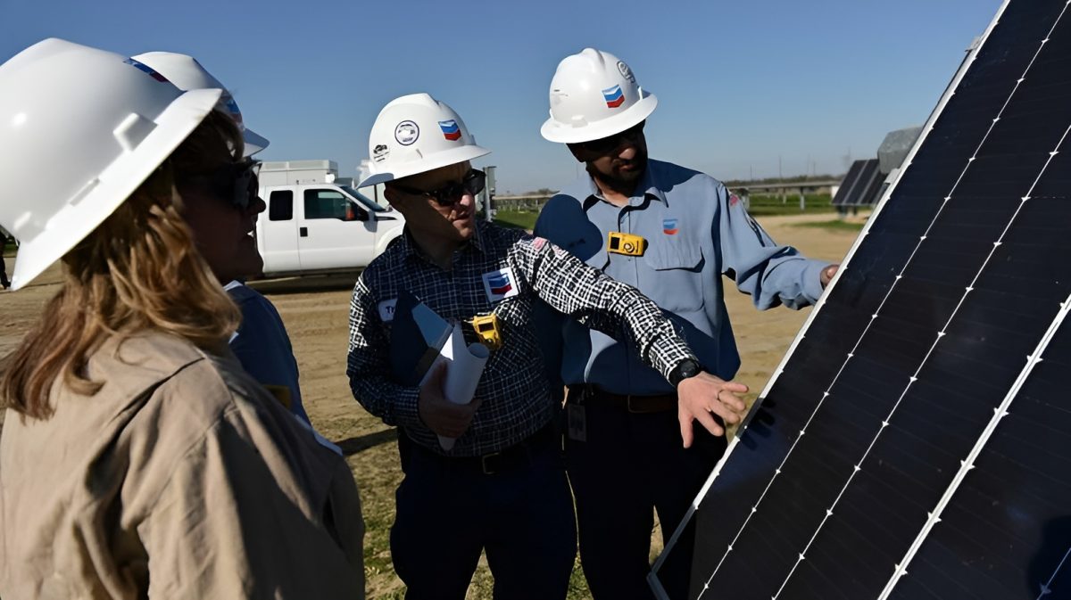 Chevron запустил свой первый проект по выпуску водорода за счет энергии солнца