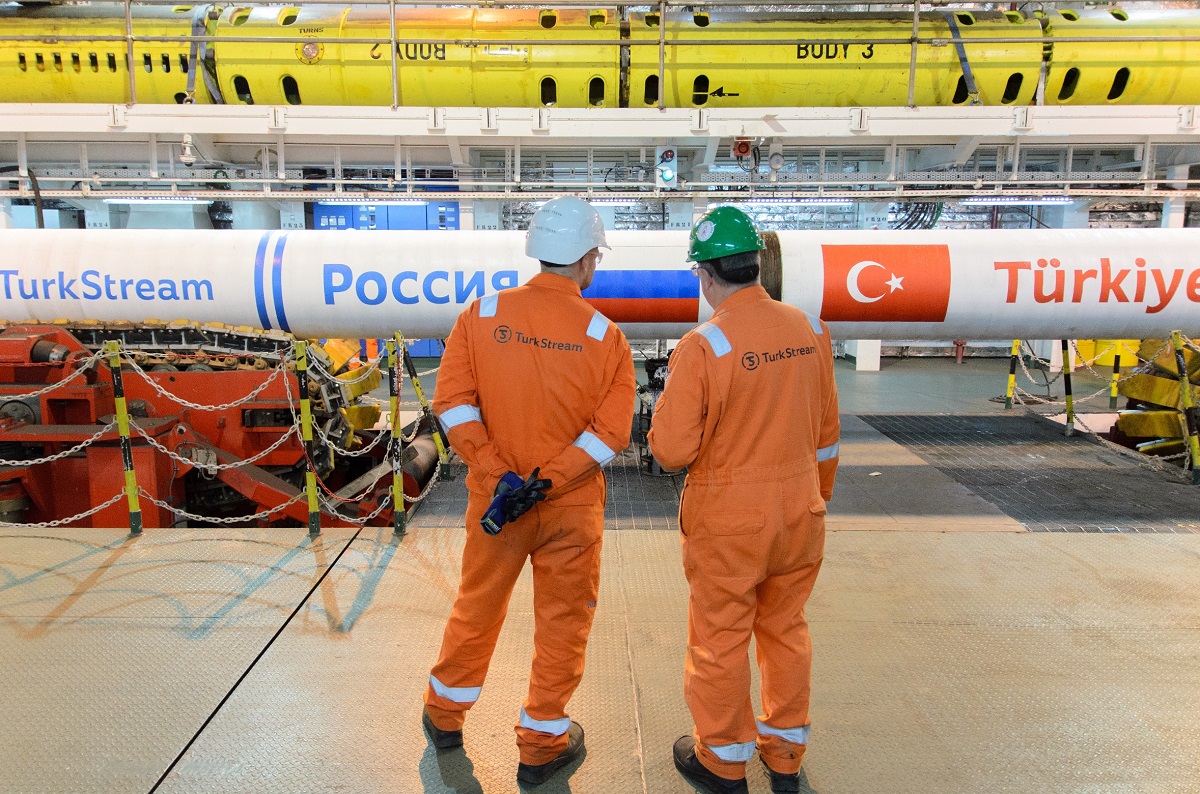 Поставки российского газа по "Турецкому потоку" обновили рекорд