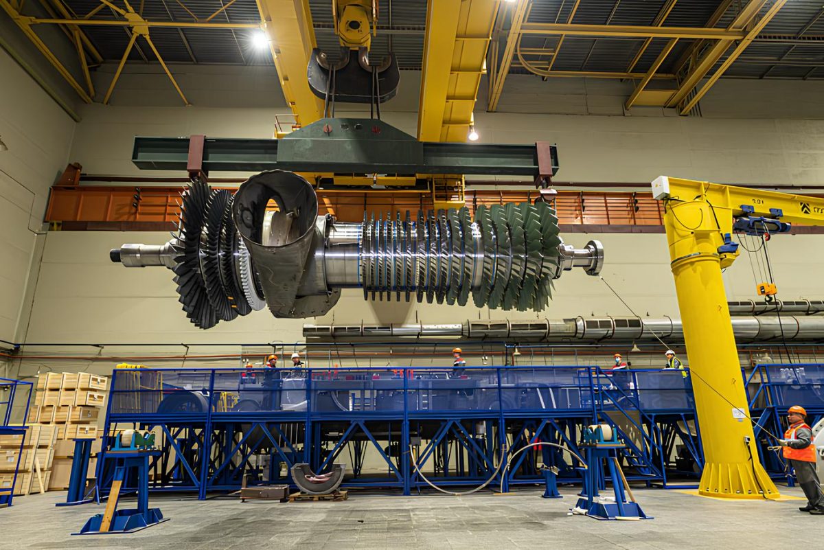"Силовые машины" изготавливают 12 турбин большой мощности ГТЭ-170