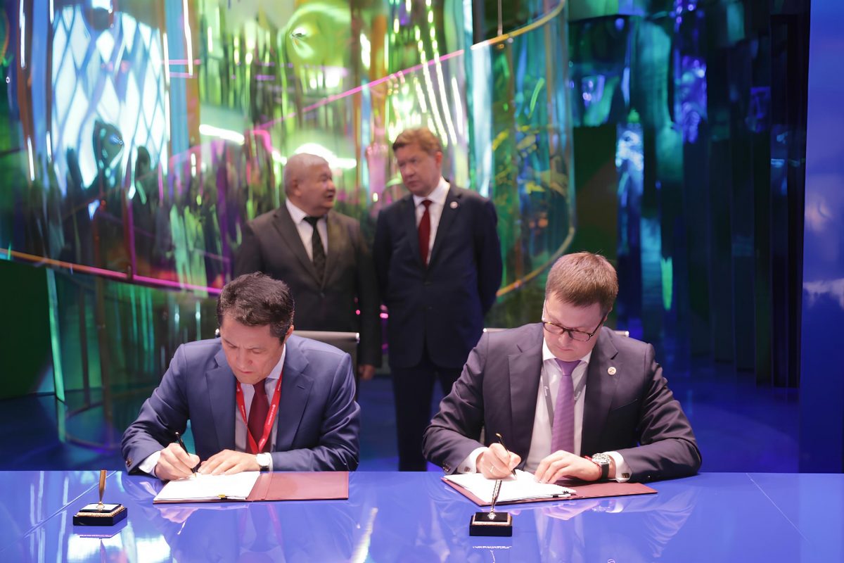 "Газпром" подписал с Казахстаном и Киргизией соглашения о поставках газа