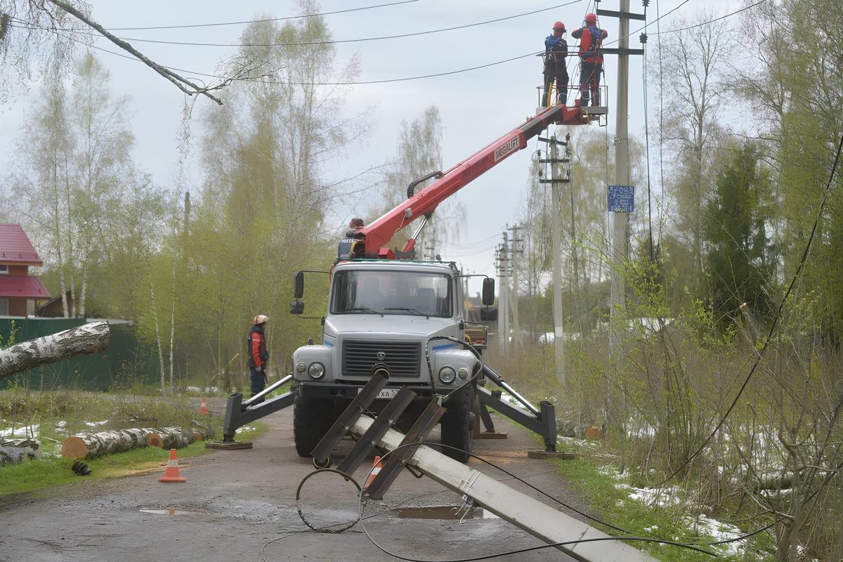 "Россети" восстановили электроснабжение более 800 населенных пунктов Подмосковья
