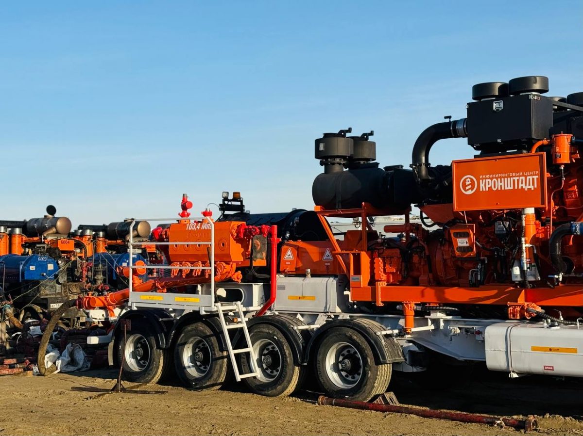 Первая в РФ насосная установка для ГРП успешно прошла испытания