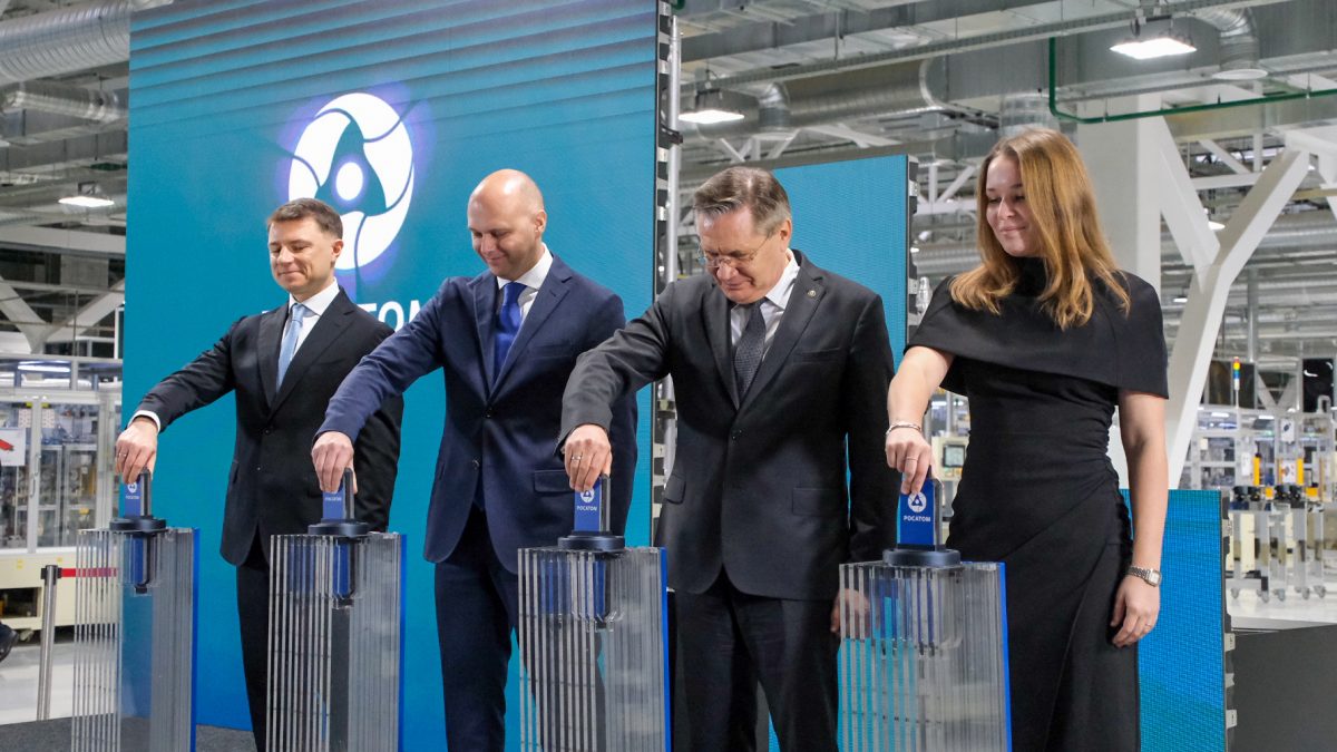 «Росатом» запустил первую в России «гигафабрику» накопителей энергии