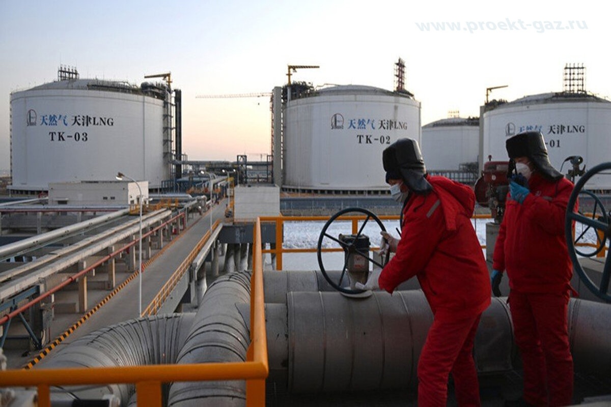 Китай наращивает импорт СПГ третий месяц подряд