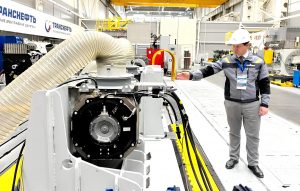 «Транснефть» продемонстрировала электродвигатель для поездов Москва — Санкт-Петербург