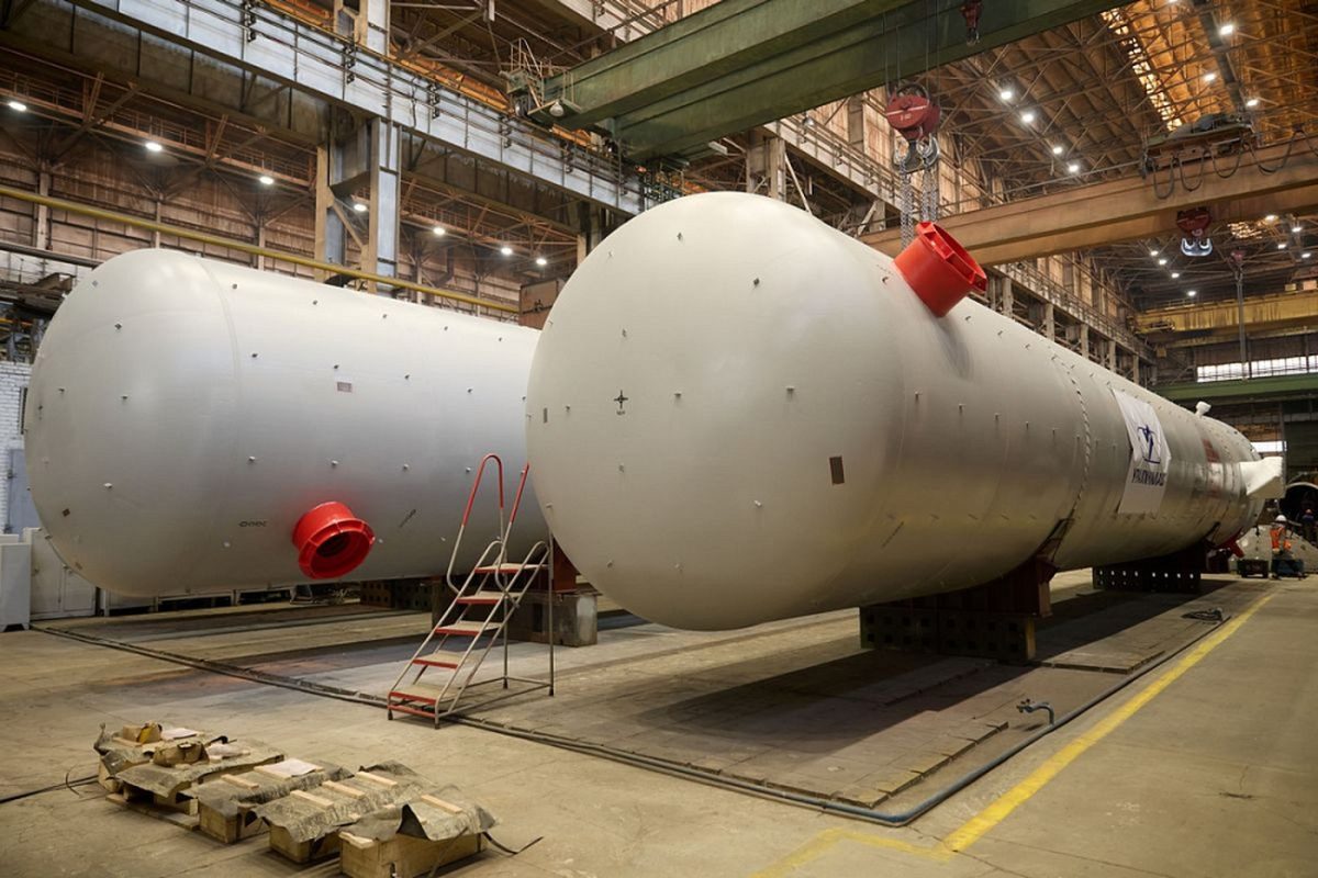 «Уралхиммаш» поставил газовые ресиверы для газоперерабатывающего комплекса в Усть-Луге