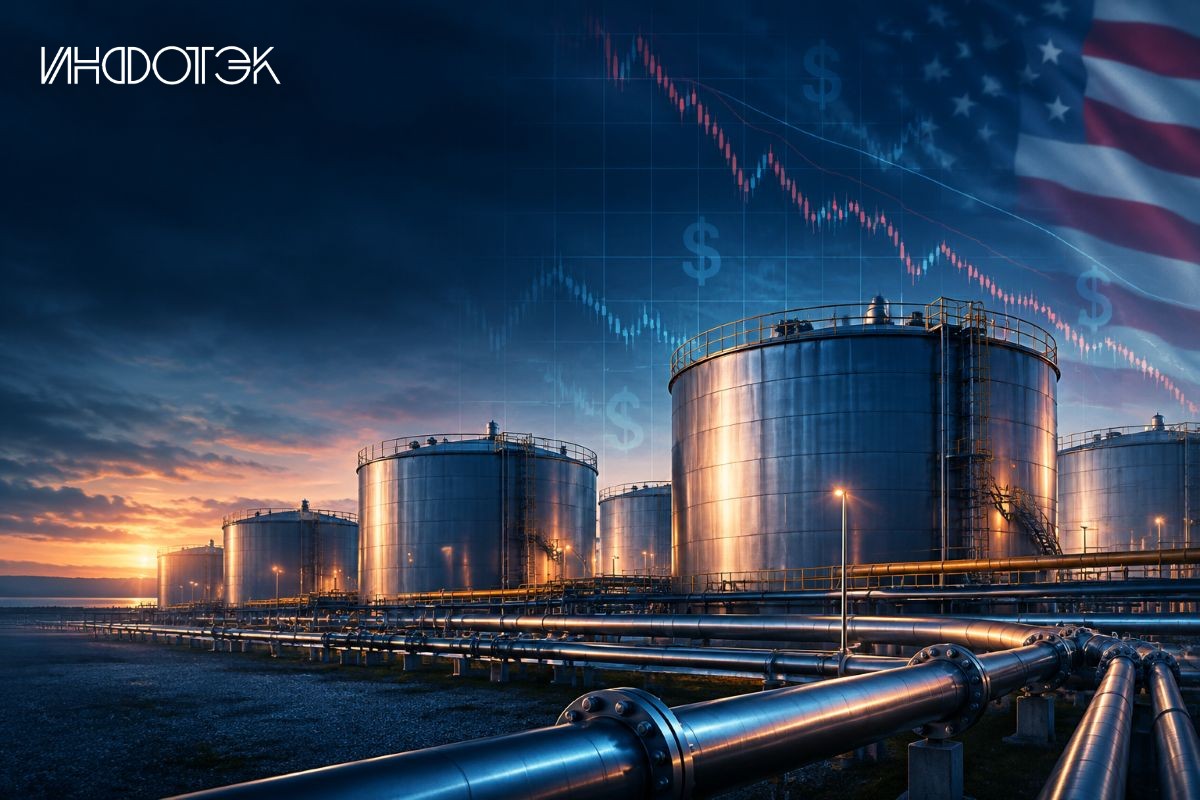 Нефтяной резерв США сократился до минимума с 1982 года