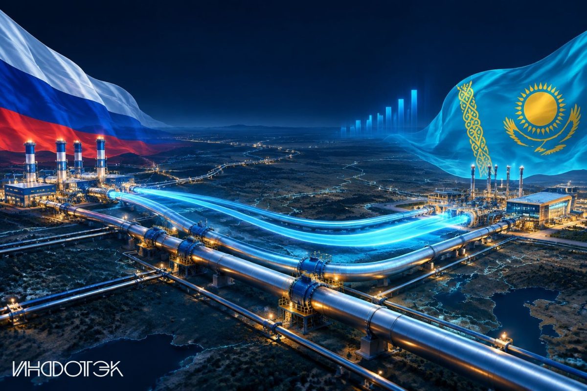 Поставки «Газпрома» в ближнее зарубежье выросли на треть благодаря Казахстану
