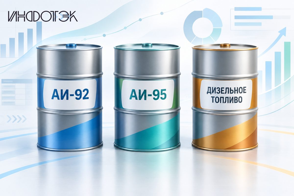 Наличие АИ-95 на АЗС в России за неделю упало до 27%